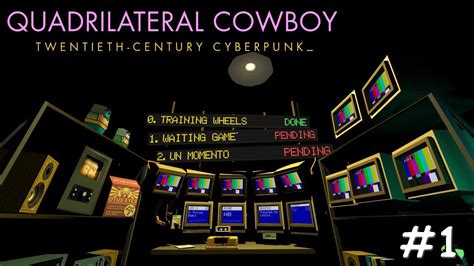 Quadrilateral Cowboy: Trải nghiệm phiêu lưu kỳ quặc với robot và trộm cắp!