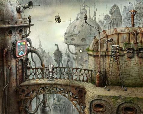  Machinarium: Trò chơi phiêu lưu mechanized đầy màu sắc và bí ẩn!